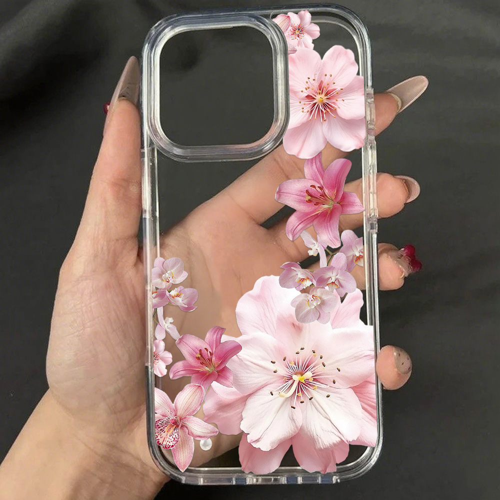 Apple Iphone 15 Pro Max - Custodia per telefono fiore di giglio