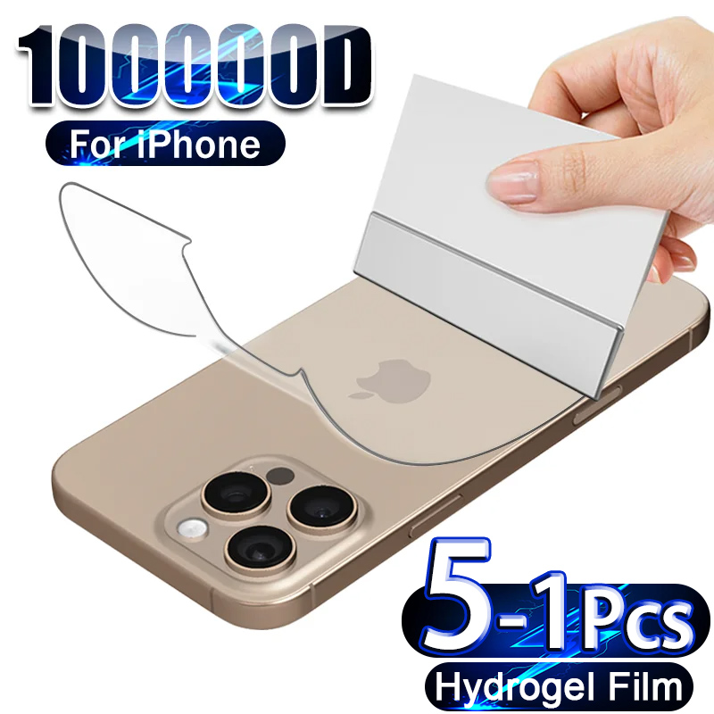 Phone Accessories Business - 5-1 pezzi pellicola idrogel per iPhone