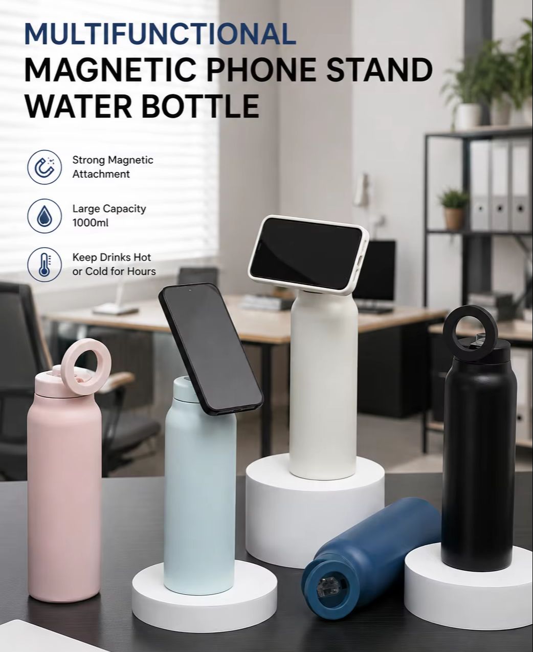 Phone Accessories Business - Bottiglia Isolata Personalizzata da 24OZ con