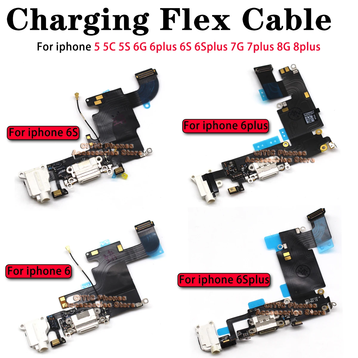 Usb Data Cable - 5 pezzi per iPhone 6 6S