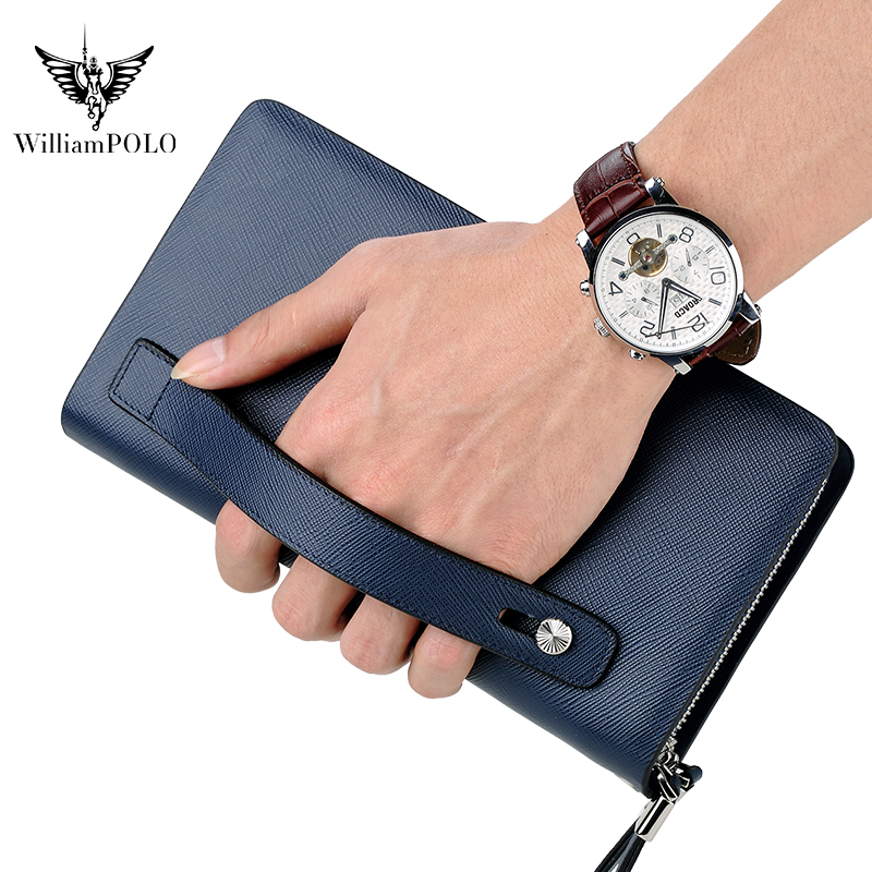 WILLIAMPOLO Borsa Clutch in Pe - Phone Accessories Business recensione e prezzo