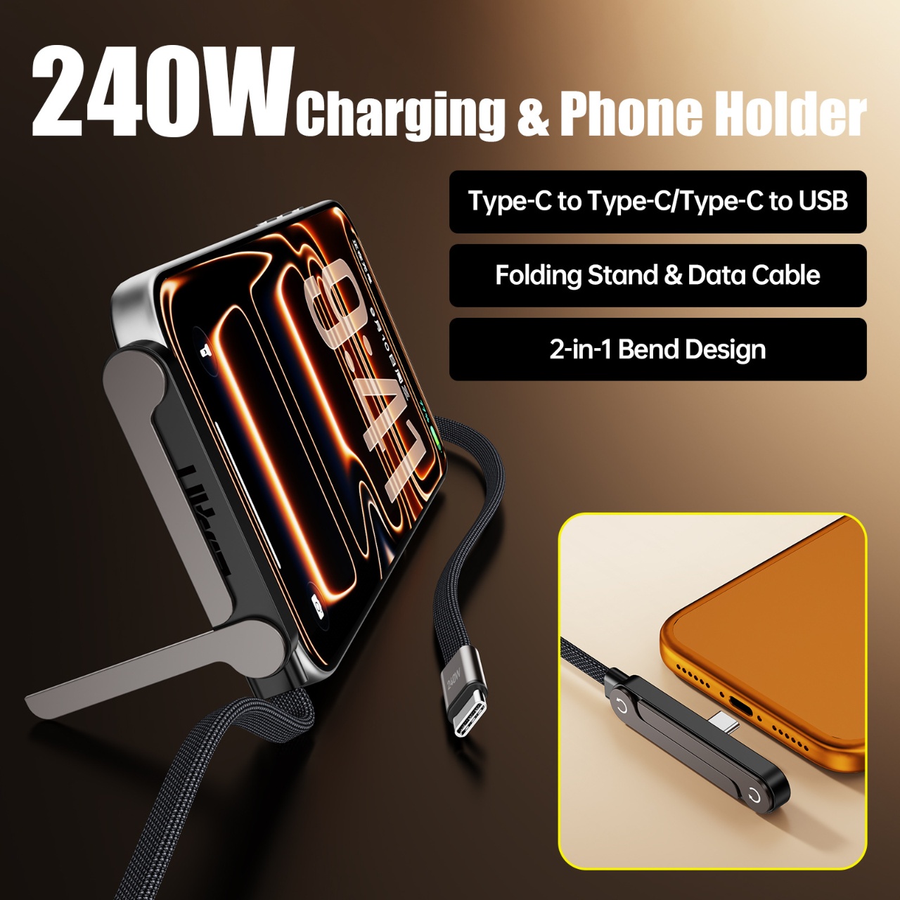 Cavo di ricarica rapida PD da  - Usb Data Cable recensione e prezzo